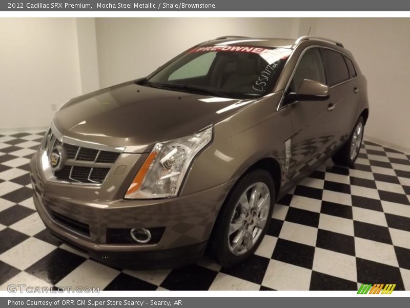 Mocha Steel Metallic / Shale/Brownstone 2012 Cadillac SRX Premium