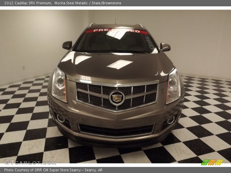 Mocha Steel Metallic / Shale/Brownstone 2012 Cadillac SRX Premium