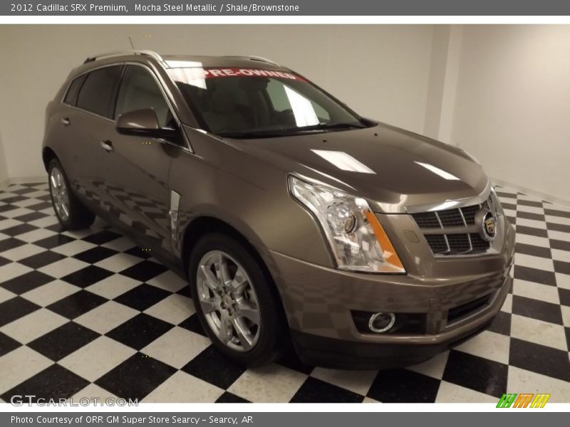 Mocha Steel Metallic / Shale/Brownstone 2012 Cadillac SRX Premium