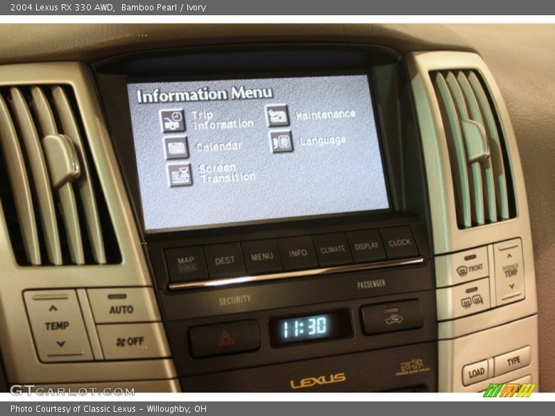 Bamboo Pearl / Ivory 2004 Lexus RX 330 AWD