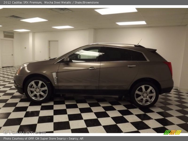 Mocha Steel Metallic / Shale/Brownstone 2012 Cadillac SRX Premium