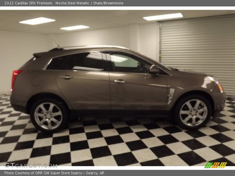Mocha Steel Metallic / Shale/Brownstone 2012 Cadillac SRX Premium