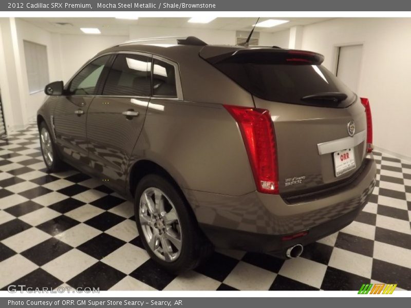 Mocha Steel Metallic / Shale/Brownstone 2012 Cadillac SRX Premium