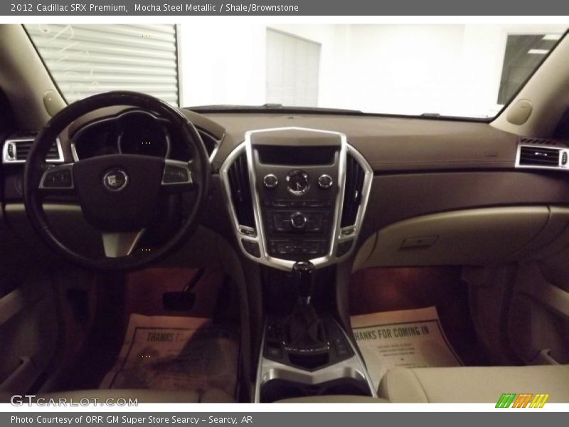 Mocha Steel Metallic / Shale/Brownstone 2012 Cadillac SRX Premium