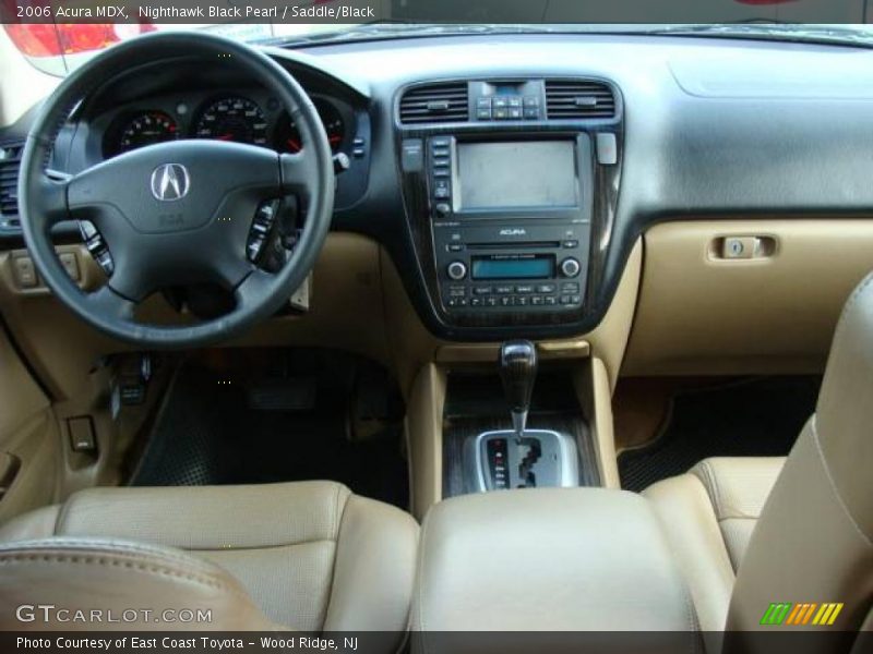 Nighthawk Black Pearl / Saddle/Black 2006 Acura MDX