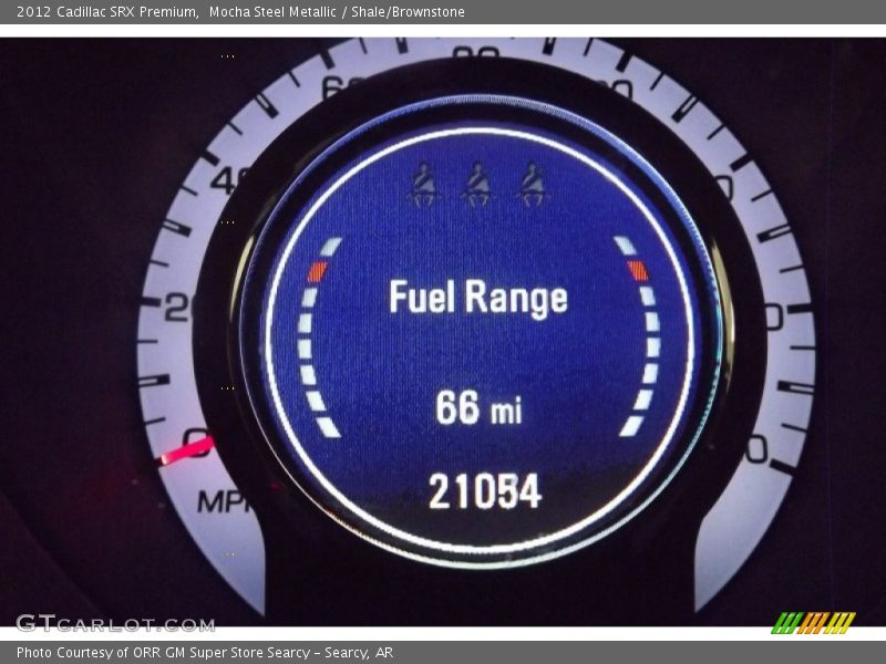 Mocha Steel Metallic / Shale/Brownstone 2012 Cadillac SRX Premium