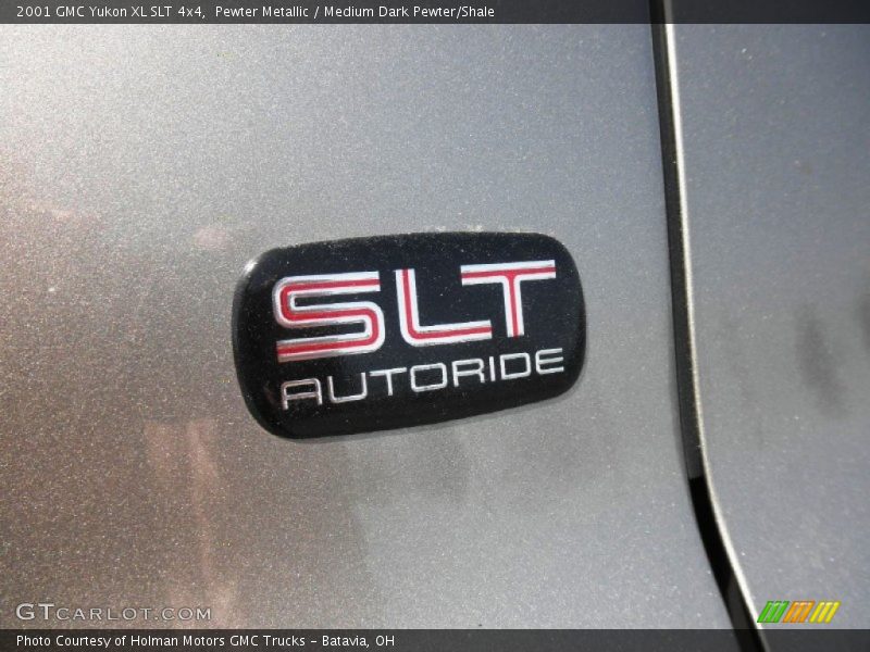Pewter Metallic / Medium Dark Pewter/Shale 2001 GMC Yukon XL SLT 4x4