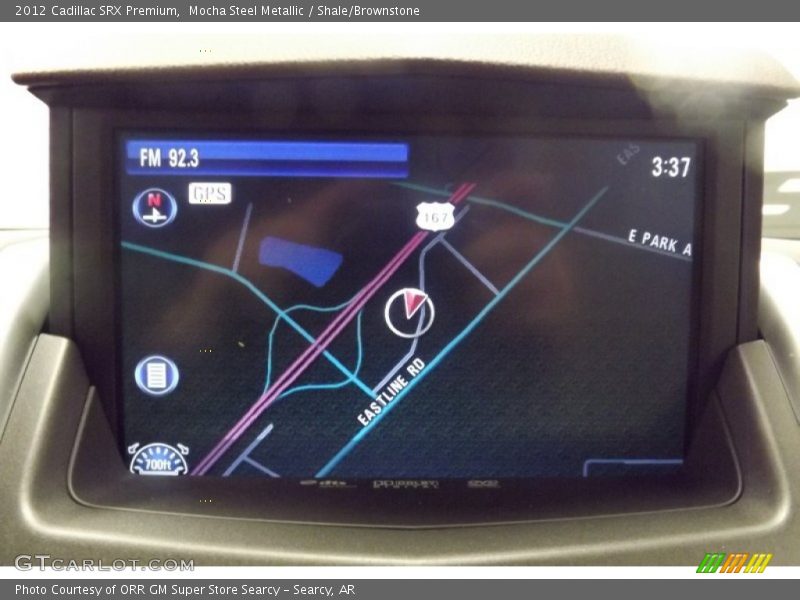 Mocha Steel Metallic / Shale/Brownstone 2012 Cadillac SRX Premium