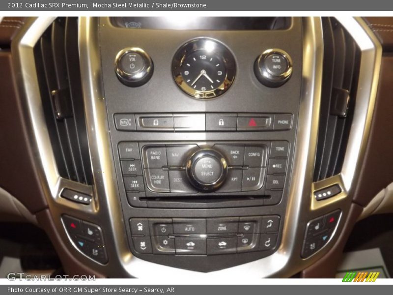 Mocha Steel Metallic / Shale/Brownstone 2012 Cadillac SRX Premium
