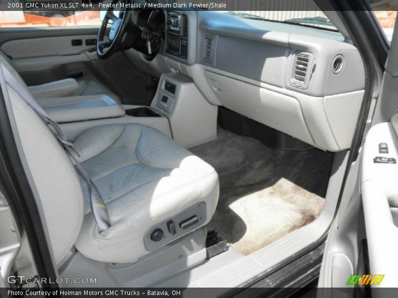 Pewter Metallic / Medium Dark Pewter/Shale 2001 GMC Yukon XL SLT 4x4