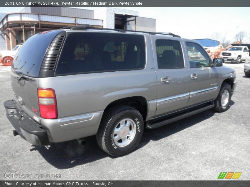 Pewter Metallic / Medium Dark Pewter/Shale 2001 GMC Yukon XL SLT 4x4