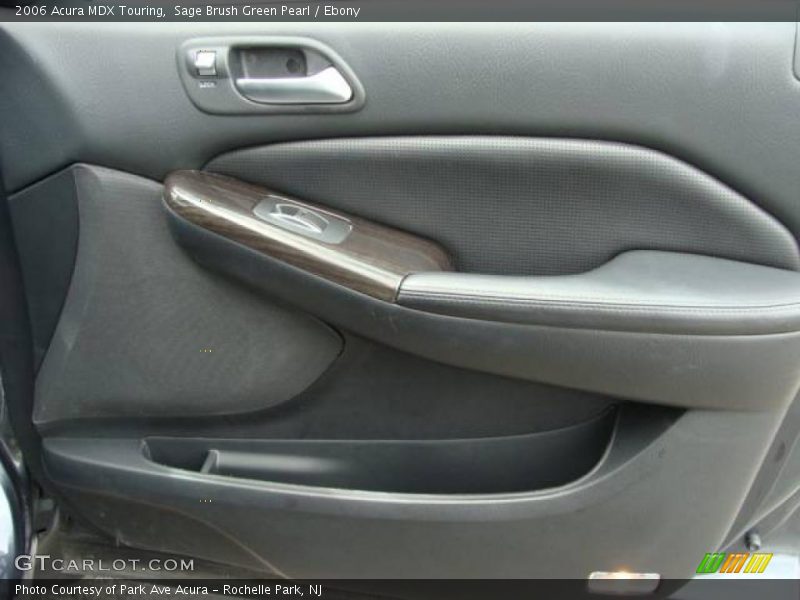 Sage Brush Green Pearl / Ebony 2006 Acura MDX Touring