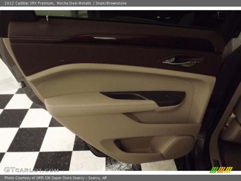 Mocha Steel Metallic / Shale/Brownstone 2012 Cadillac SRX Premium