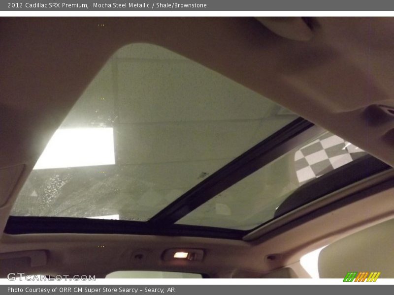 Mocha Steel Metallic / Shale/Brownstone 2012 Cadillac SRX Premium