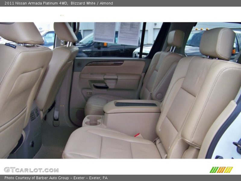 Blizzard White / Almond 2011 Nissan Armada Platinum 4WD