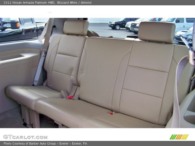 Blizzard White / Almond 2011 Nissan Armada Platinum 4WD