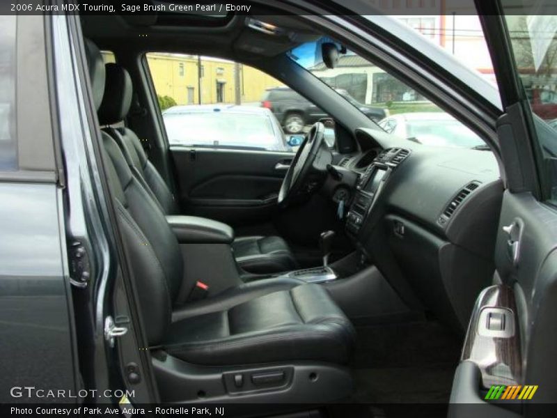 Sage Brush Green Pearl / Ebony 2006 Acura MDX Touring