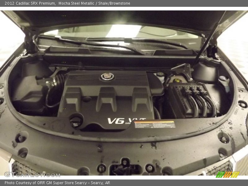 Mocha Steel Metallic / Shale/Brownstone 2012 Cadillac SRX Premium