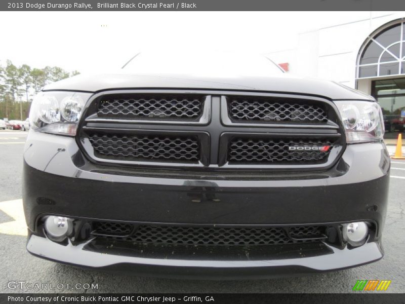 Brilliant Black Crystal Pearl / Black 2013 Dodge Durango Rallye