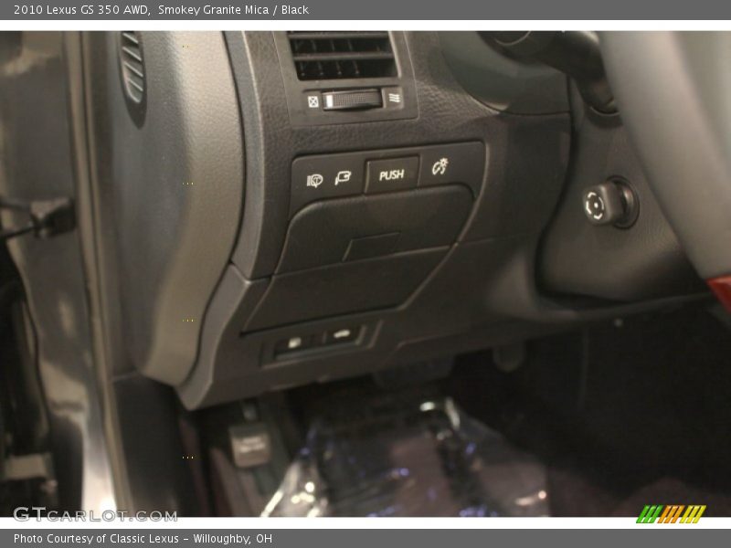 Smokey Granite Mica / Black 2010 Lexus GS 350 AWD