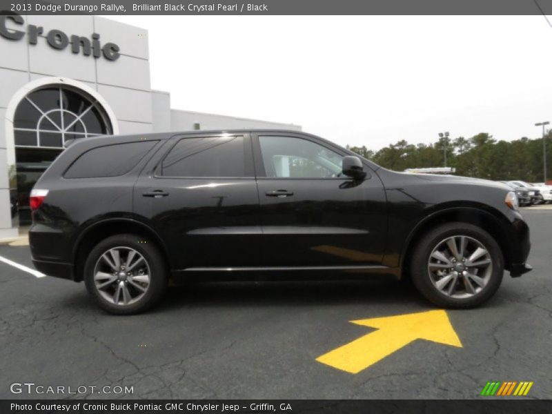 Brilliant Black Crystal Pearl / Black 2013 Dodge Durango Rallye