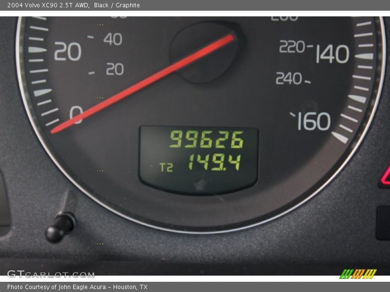 Black / Graphite 2004 Volvo XC90 2.5T AWD