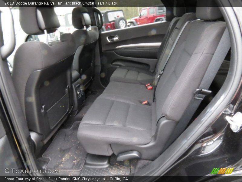 Brilliant Black Crystal Pearl / Black 2013 Dodge Durango Rallye