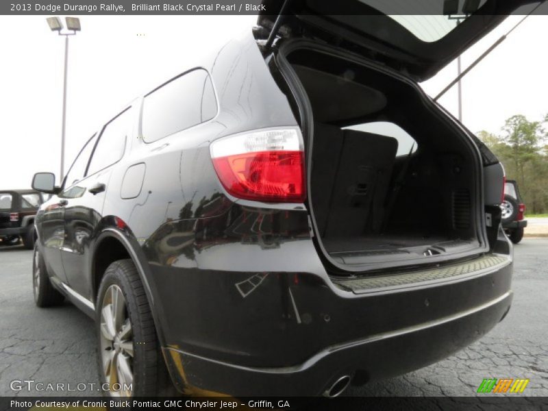 Brilliant Black Crystal Pearl / Black 2013 Dodge Durango Rallye