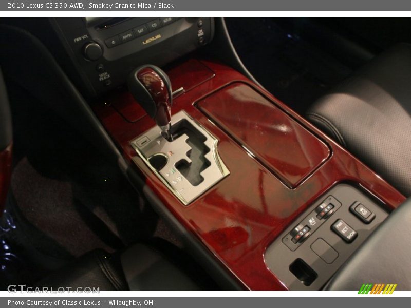 Smokey Granite Mica / Black 2010 Lexus GS 350 AWD