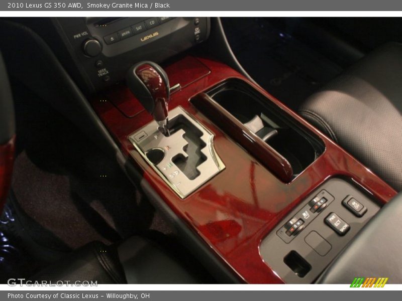 Smokey Granite Mica / Black 2010 Lexus GS 350 AWD