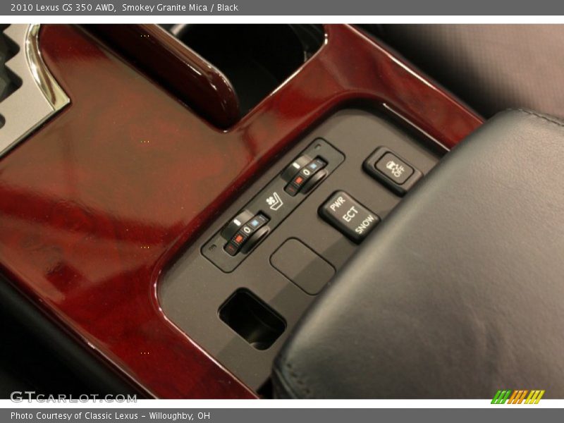 Smokey Granite Mica / Black 2010 Lexus GS 350 AWD
