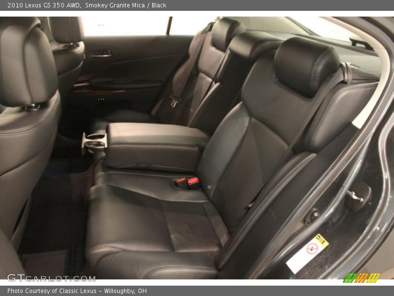 Smokey Granite Mica / Black 2010 Lexus GS 350 AWD