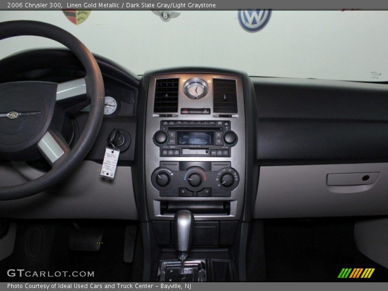 Linen Gold Metallic / Dark Slate Gray/Light Graystone 2006 Chrysler 300