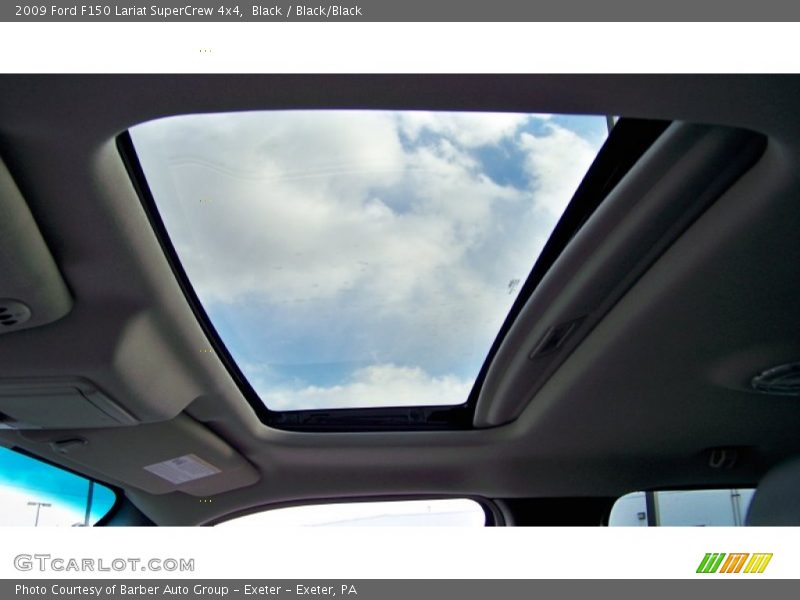 Black / Black/Black 2009 Ford F150 Lariat SuperCrew 4x4