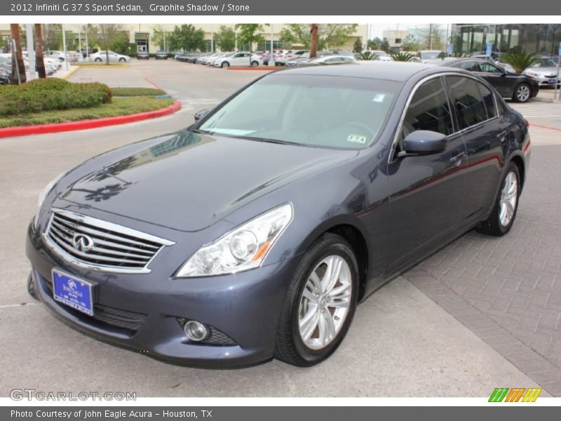 Graphite Shadow / Stone 2012 Infiniti G 37 S Sport Sedan