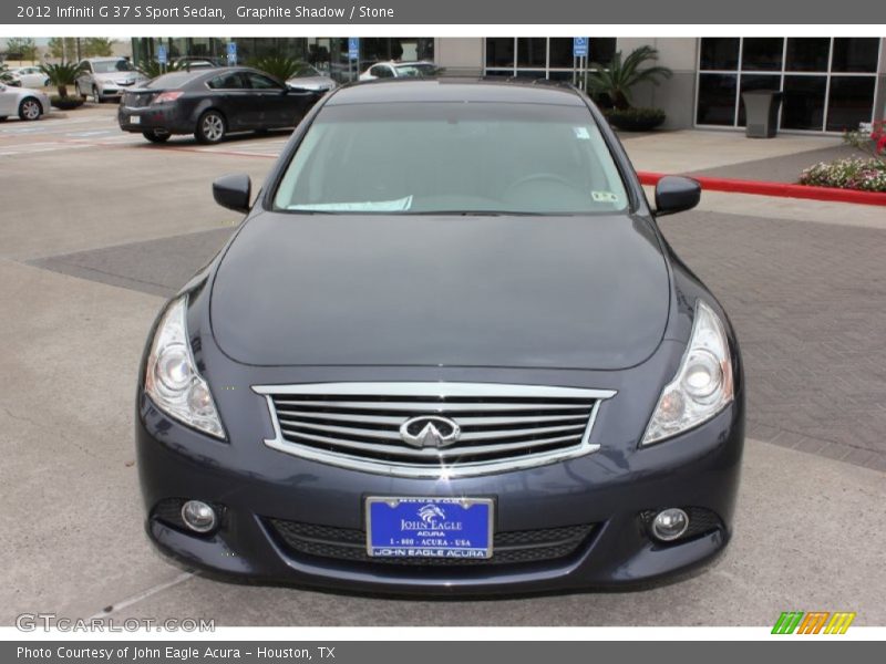 Graphite Shadow / Stone 2012 Infiniti G 37 S Sport Sedan