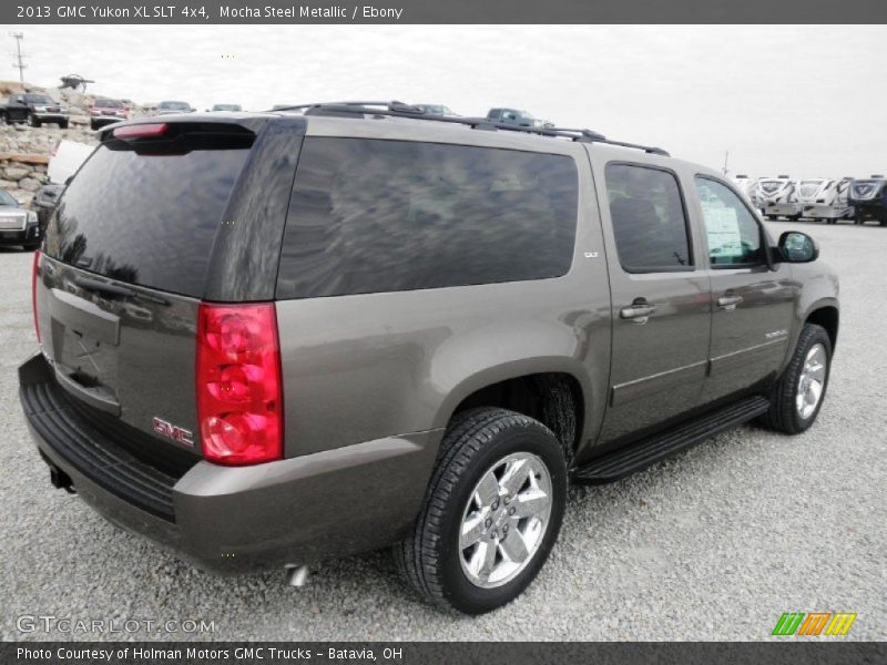 Mocha Steel Metallic / Ebony 2013 GMC Yukon XL SLT 4x4