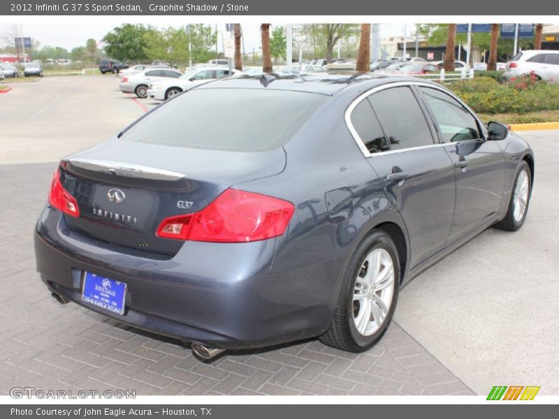 Graphite Shadow / Stone 2012 Infiniti G 37 S Sport Sedan