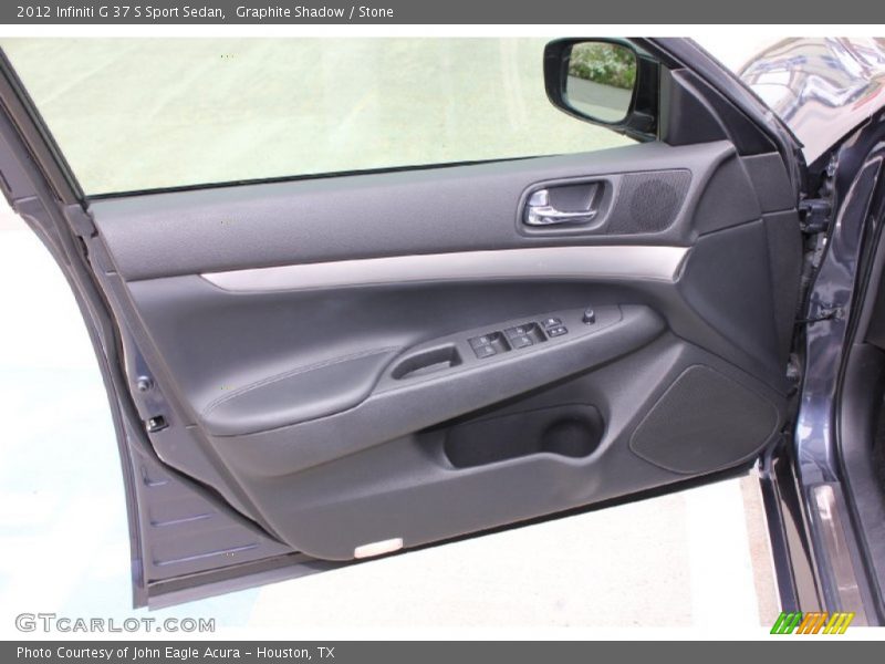 Graphite Shadow / Stone 2012 Infiniti G 37 S Sport Sedan