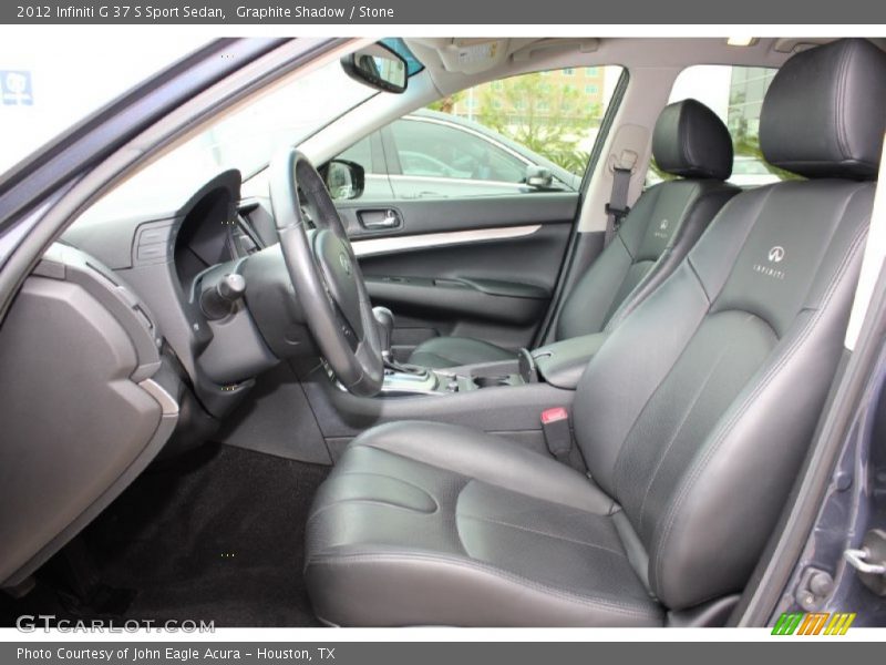 Graphite Shadow / Stone 2012 Infiniti G 37 S Sport Sedan