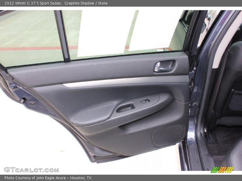 Graphite Shadow / Stone 2012 Infiniti G 37 S Sport Sedan