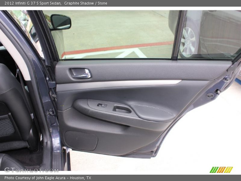 Graphite Shadow / Stone 2012 Infiniti G 37 S Sport Sedan