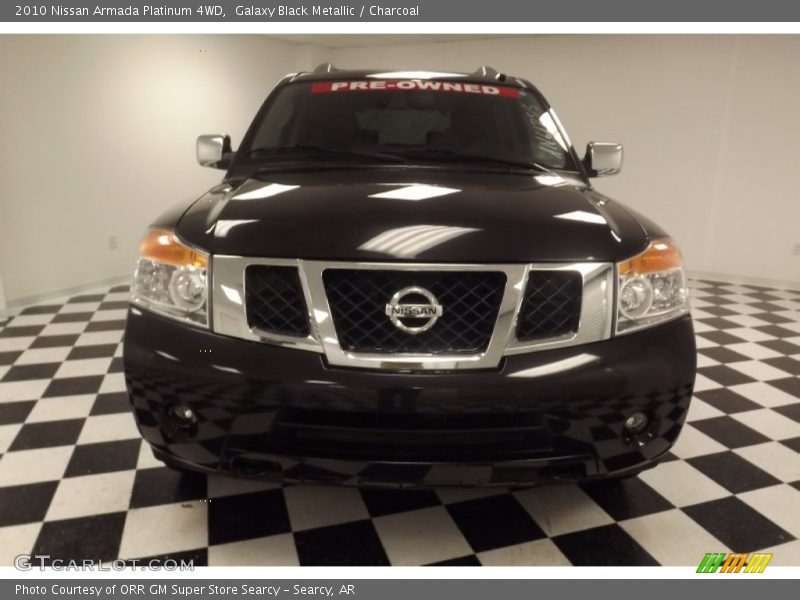 Galaxy Black Metallic / Charcoal 2010 Nissan Armada Platinum 4WD