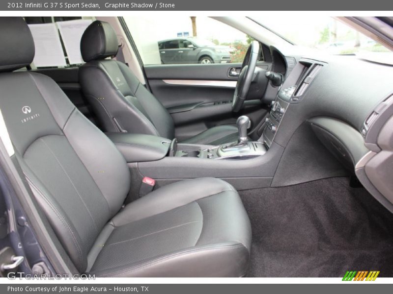 Graphite Shadow / Stone 2012 Infiniti G 37 S Sport Sedan