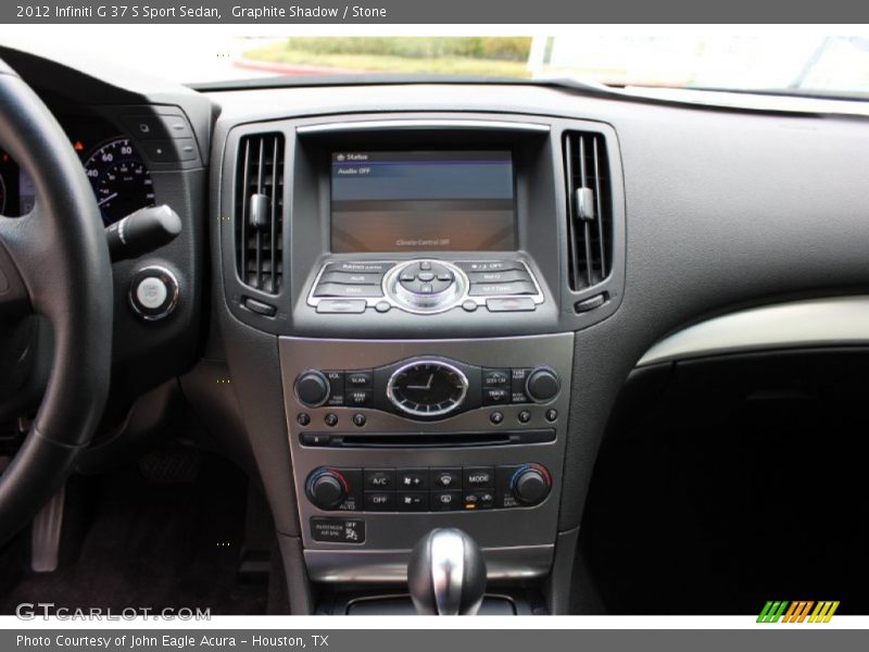 Graphite Shadow / Stone 2012 Infiniti G 37 S Sport Sedan