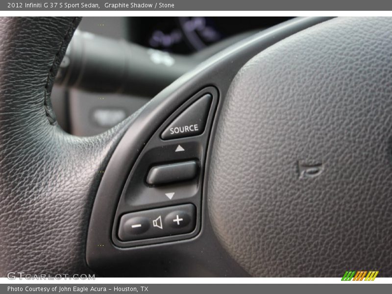 Graphite Shadow / Stone 2012 Infiniti G 37 S Sport Sedan