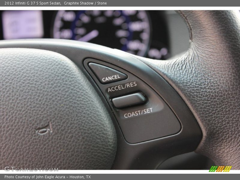 Graphite Shadow / Stone 2012 Infiniti G 37 S Sport Sedan