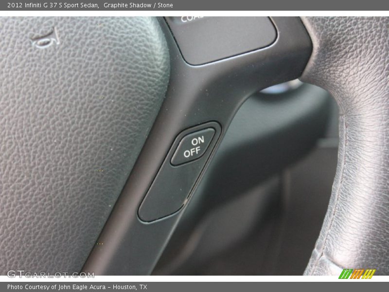 Graphite Shadow / Stone 2012 Infiniti G 37 S Sport Sedan