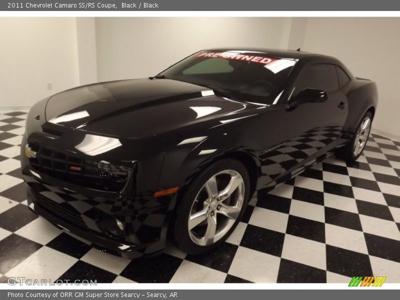 Black / Black 2011 Chevrolet Camaro SS/RS Coupe