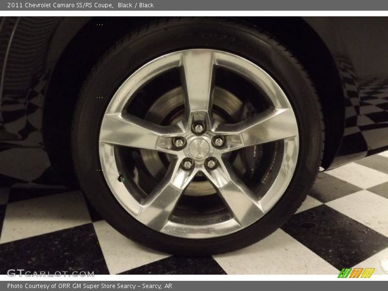 Black / Black 2011 Chevrolet Camaro SS/RS Coupe